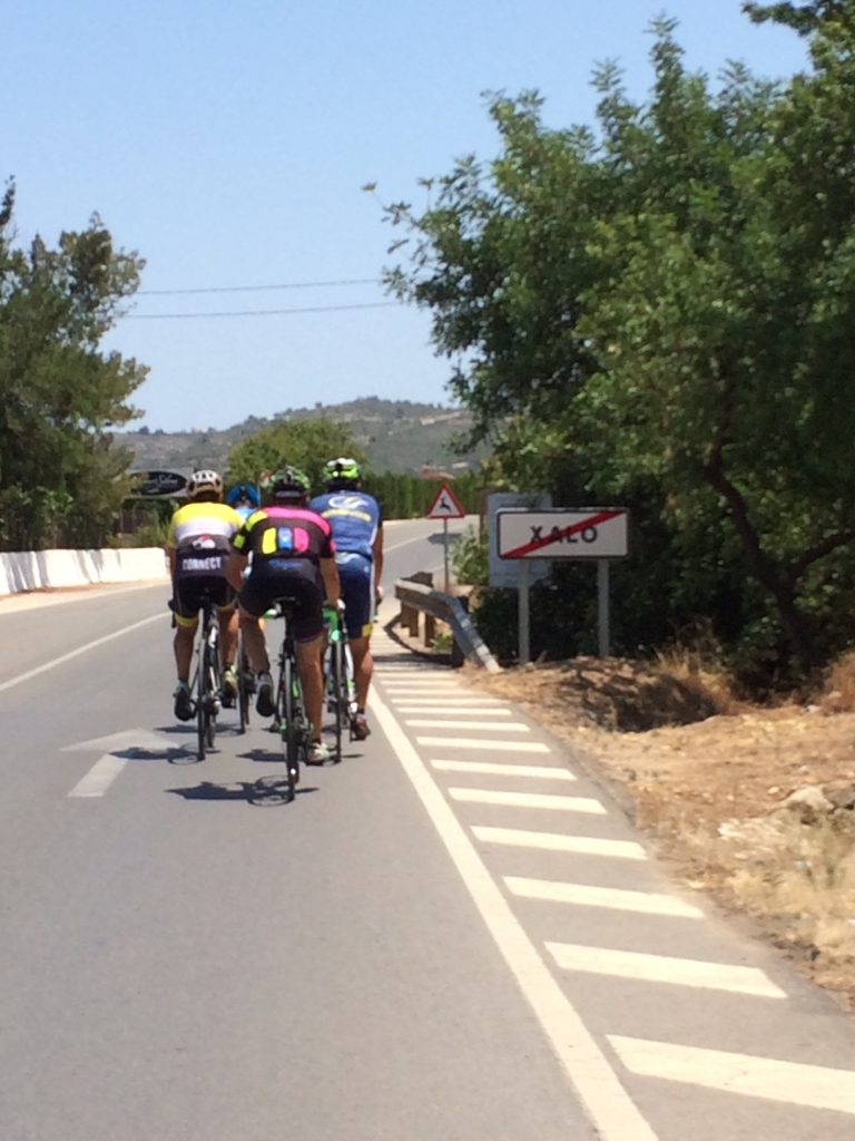 Fietsen in de Jalon Vallei aan de Costa Blanca